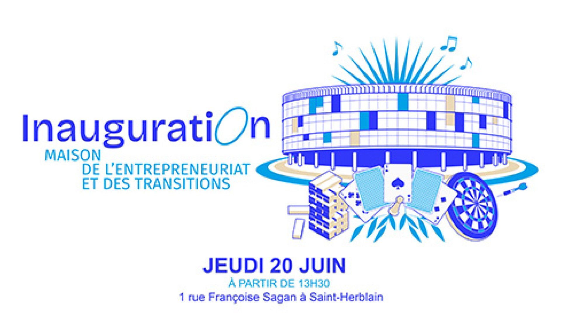 Méthatlantique présent à l'inauguration de la Maison de l'entrepreneuriat et des transitions