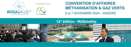 convention d'affaires biogaz vallée 2024 méthanisation gaz verts