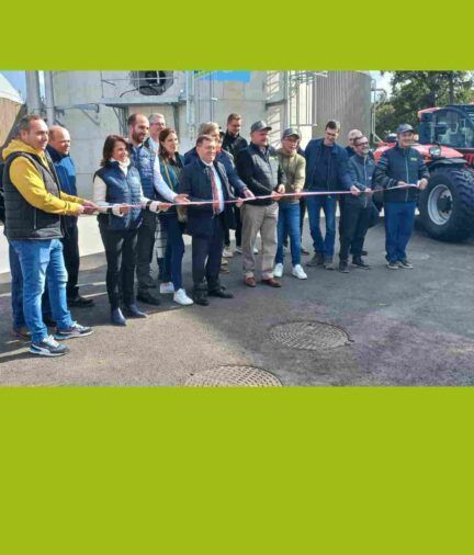 Inauguration méthanisation Baugé agri méthane