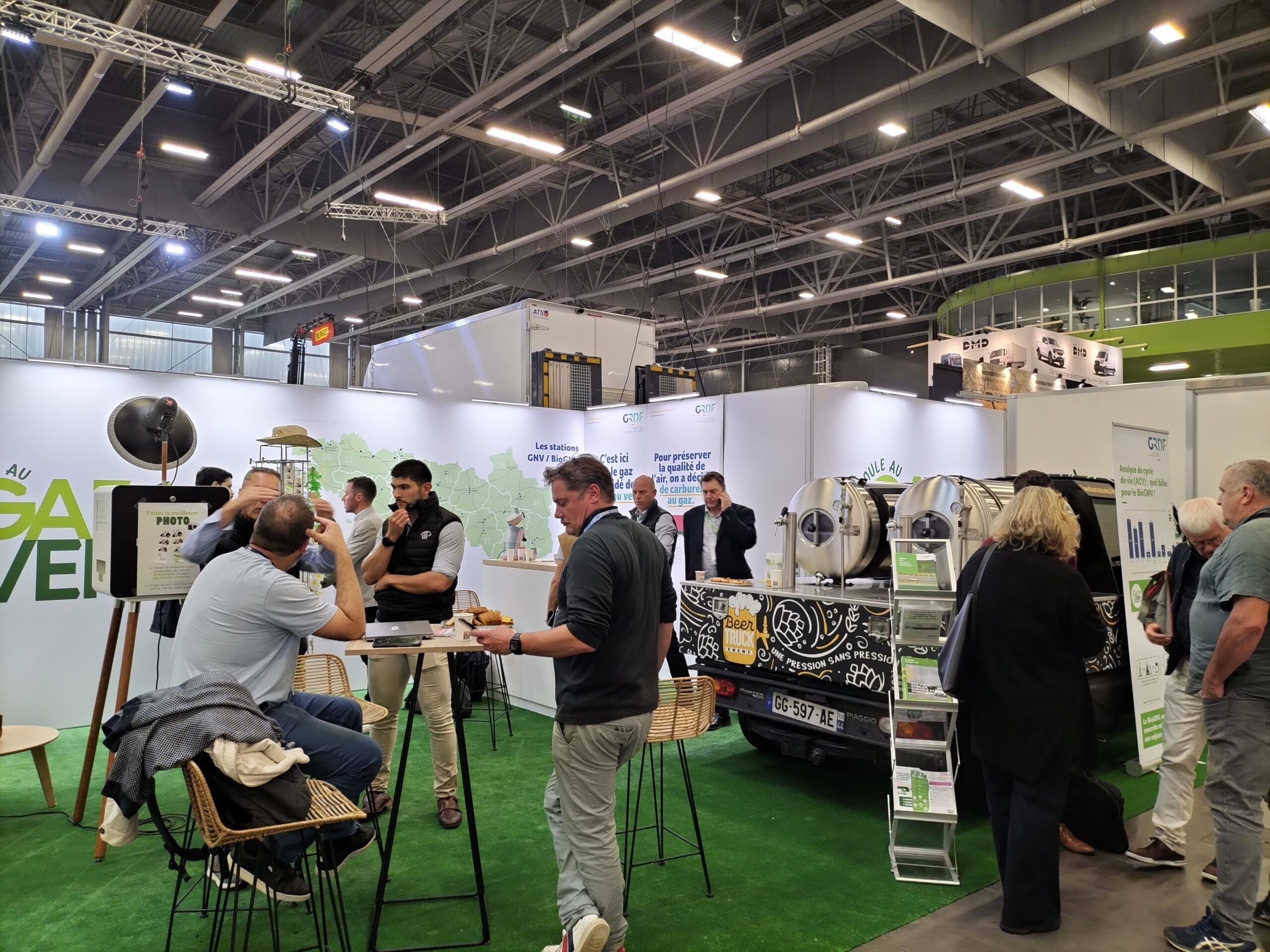 Méthatlantique sur le salon Technotrans salon transport lourd véhicules lourds bioGNV